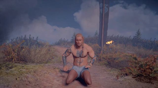 Assassin's Creed Valhalla - Eivor going naked смотреть онлайн