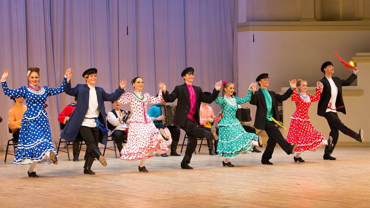 Старинная городская кадриль. Балет Игоря Моисеева. смотреть онлайн