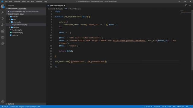 How to create a custom shortcode in WordPress - 2020 смотреть онлайн