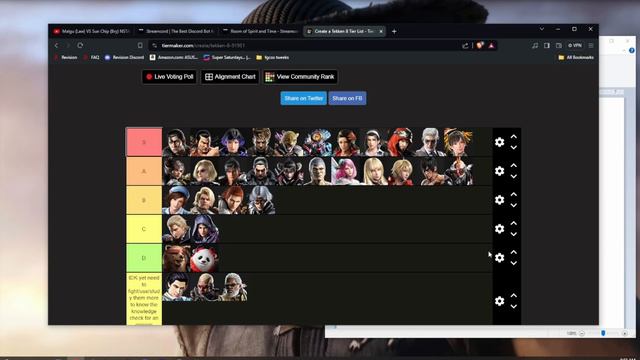 Tekken 8 Tierlist Eddy DLC Edition смотреть онлайн