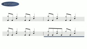 Blur - Song 2 Drum Score [Notes and Drums Only]