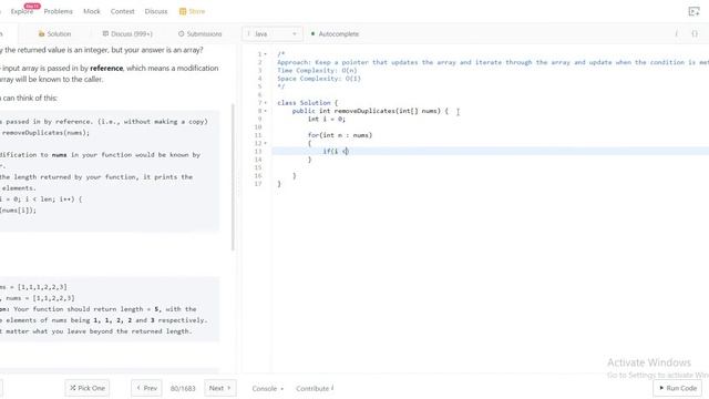 80. Remove Duplicates from Sorted Array II (LeetCode) смотреть онлайн