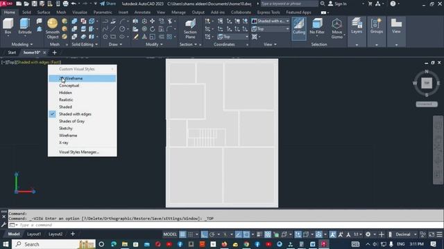 AutoCAD 2023 training: Learning to design a 3D country house - Part One смотреть онлайн