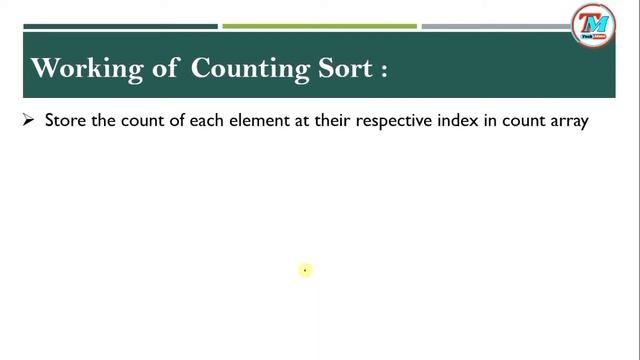 Sorting Algorithm:- Counting Sort Algorithm | Working of Counting Sort with Example in Hindi | DSA смотреть онлайн