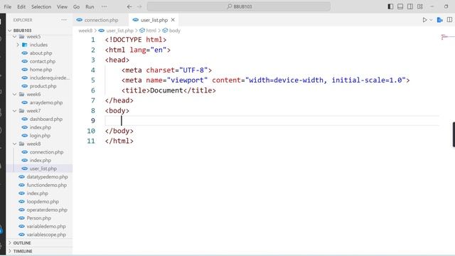 B203-PHP and MySQL Display User and Create User смотреть онлайн