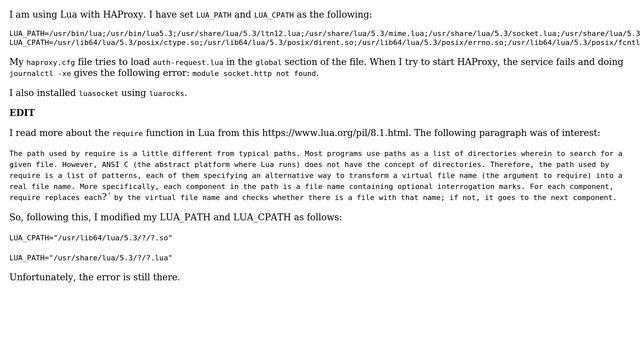 DevOps & SysAdmins: Lua missing socket.http module смотреть онлайн