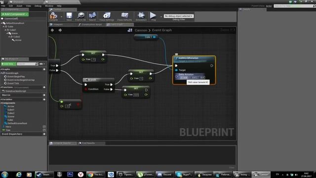 Unreal engine 4 Оружие #1 (Blueprint) Башня и стрельба по персонажу смотреть онлайн