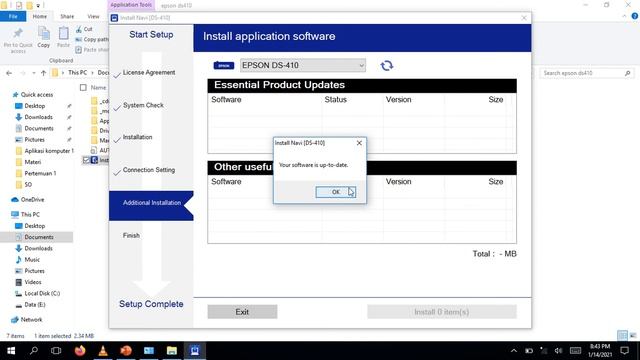 Scanner Epson DS 410 #2 (Install Driver) смотреть онлайн