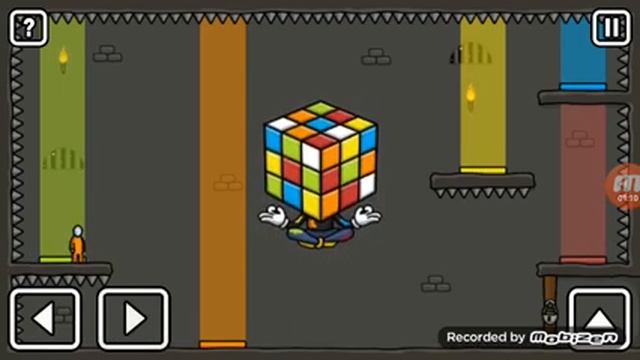 Прохождение босса Кубик-Рубика в игре ONE LEVEL3 смотреть онлайн