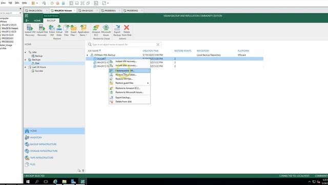 How to Restore VMware VCSA 6.7 from Backup (Veeam Backup and Replication 10) смотреть онлайн