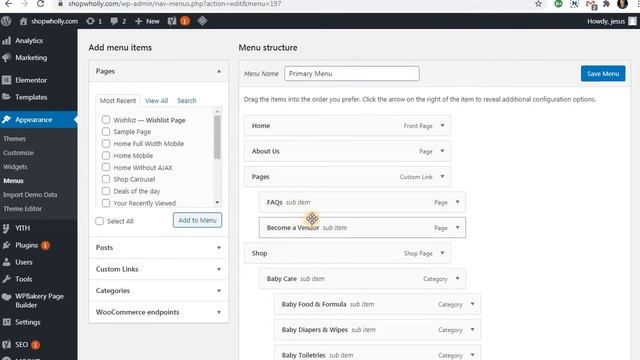 How to enable mega menu in martfury wordpress e-commerce theme смотреть онлайн