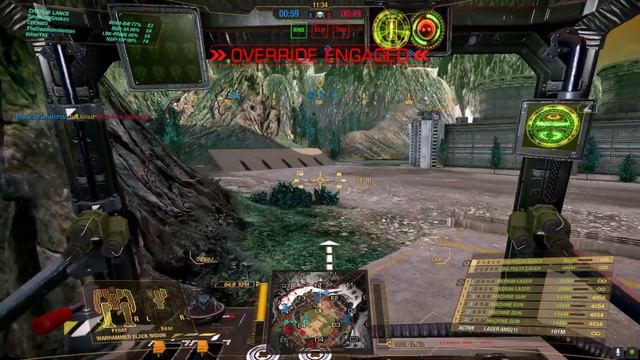 Black Widow Warhammer - Emerald Vale - MechWarrior Online смотреть онлайн