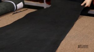 Кожа Юфть с покрытием 1.8-2.2mm Материал обзор Белорусская натуральная кожа M.Leather