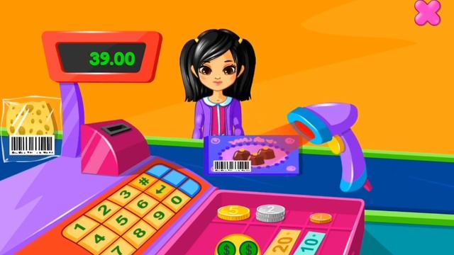 #Super #market Игра #Магазин Обслуживать покупателей #Ловить вора Развозить товар смотреть онлайн