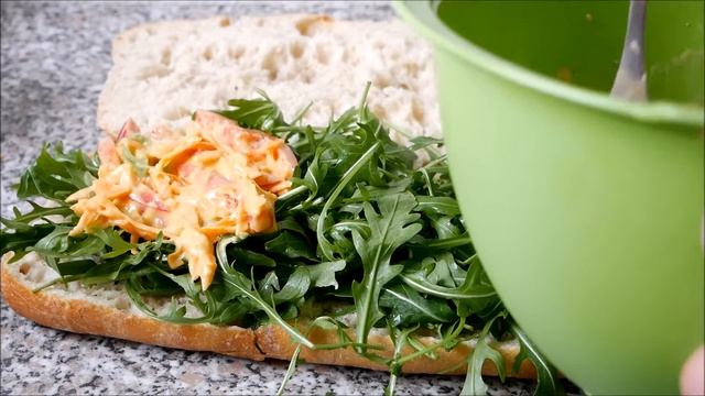 Сэндвич веган ??? Где мясо ??? Tofu Edition