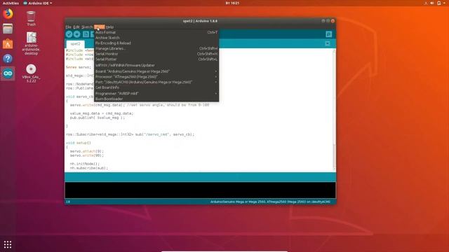 Arduino + ROS смотреть онлайн