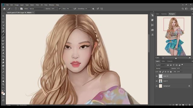 Rosé | Blackpink - SPEEDPAINT смотреть онлайн