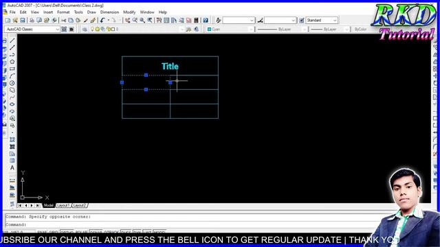 Lesson_14 Autocad 2007 मा Table कसरी बनाउने । How To Draw Table In Autocad 2007 смотреть онлайн