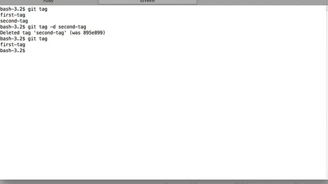 Git Tutorials: How to delete a tag locally and from remote git repository смотреть онлайн