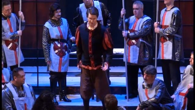 Il Trovatore, beginning (Ferrando's aria) смотреть онлайн