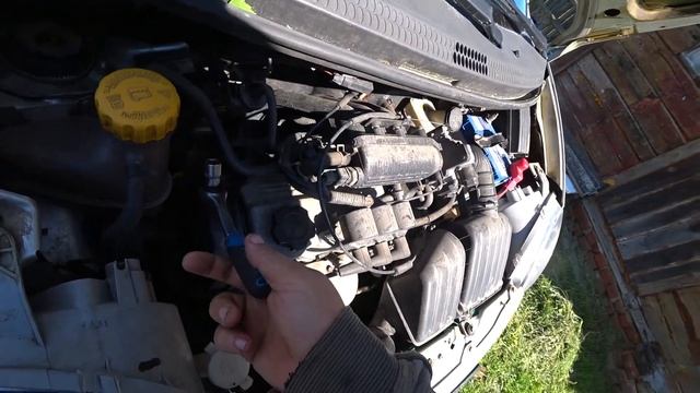 Как подтянуть ремень генератора на Daewoo Matiz смотреть онлайн