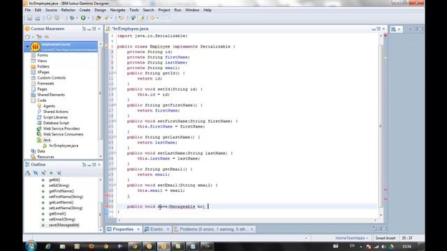 Managed Beans in XPages, first two step смотреть онлайн