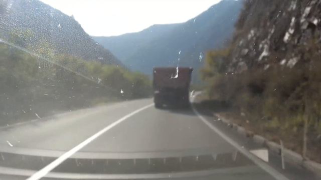 Driving In Serbia & Montenegro, Beograd - Berane, Timelapse 6x