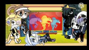 ||AU sans reacts to|| [welcome to the show] MLP {Gacha life}