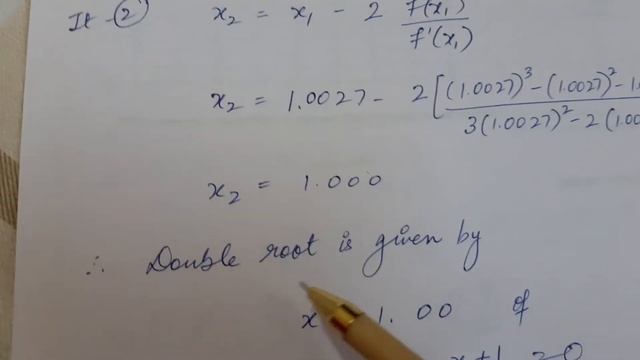 Numerical Methods | Newton's Method for Multiple Roots | Example смотреть онлайн