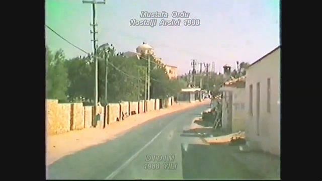 1988 Yılı Muğla Aydın Nazilli Denizli Kuşadası Didim Selçuk Çeşme İzmir Türkiye Nostalji Yolları