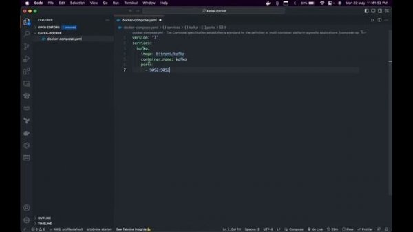 03. Kafka with KRaft setup using Docker Compose | Kafka tutorial for beginners