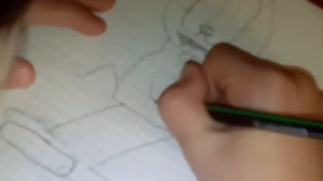 Мой рисунок кот Гарфилд . смотреть онлайн
