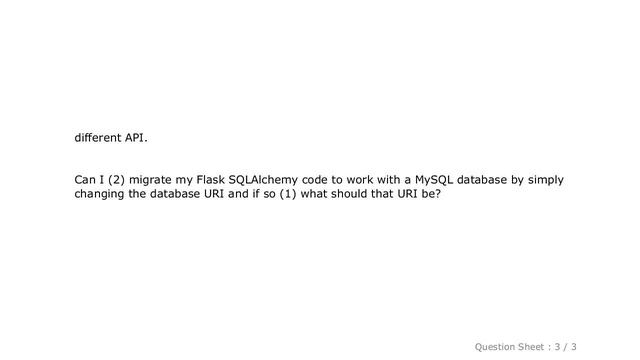 MySQL : Switching from SQLite to MySQL with Flask SQLAlchemy смотреть онлайн