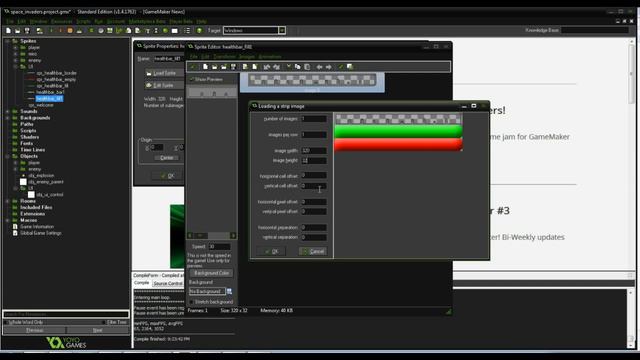 Game Maker 2D Health Bar смотреть онлайн