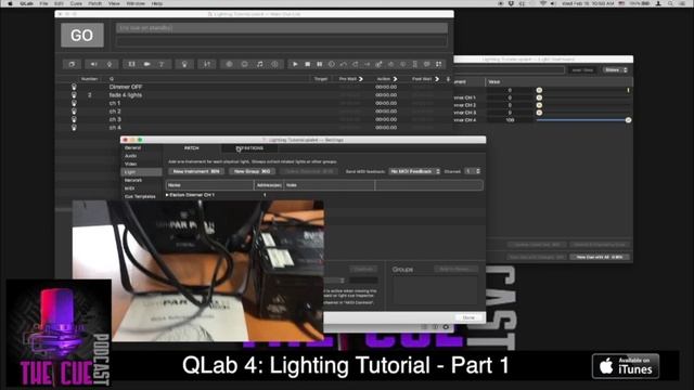 The Cue Tutorials - QLab 4 (Unofficial) - Episode 13 - Lights Part 1 смотреть онлайн