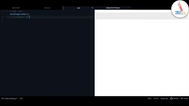 Simple Progress Bar-HTML|CSS|JS смотреть онлайн
