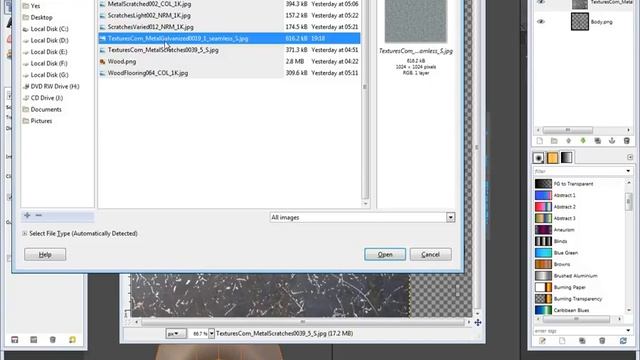 How texture gun in blender easy way with gimp смотреть онлайн