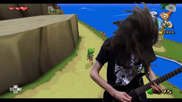 Wind Waker Dragon Roost Island Theme - Acoustic / Metal Cover || ToxicxEternity смотреть онлайн
