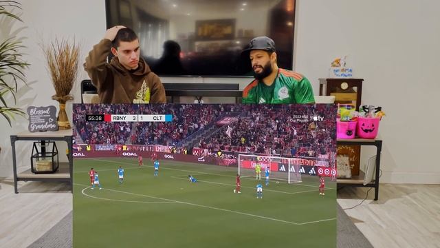 American React to Charlotte v.s. NYRB MLS Wildcard смотреть онлайн