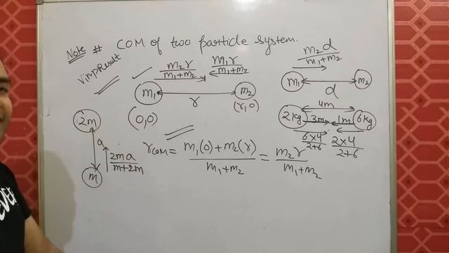 11 chap 7 || System of Particles - Centre of Mass 01 || Introduction Of COM for IIT JEE / NEET || смотреть онлайн