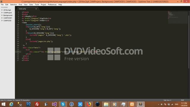 MULTIPLE LANGUAGE IN PHP смотреть онлайн