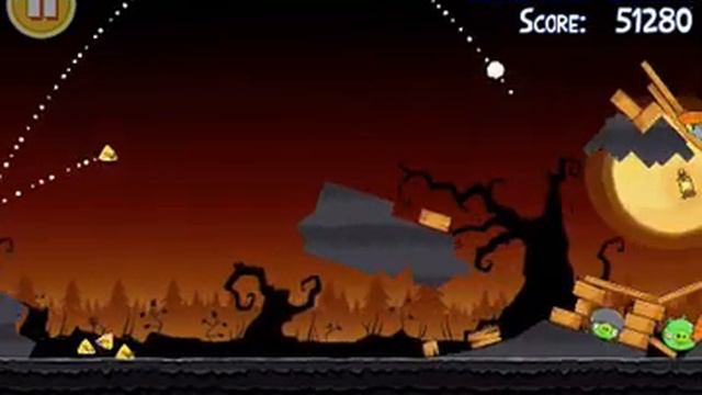 Angry Birds Halloween 3-13 - 3 stars смотреть онлайн