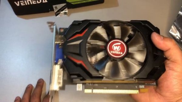 PLACA DE VÍDEO R7 350 2GB VEINEDA - UNBOXING