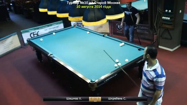 Шашмаз Х. - Шкребень С. Турнир №10 по "Старой" Москве. 09.08.2014 г. смотреть онлайн