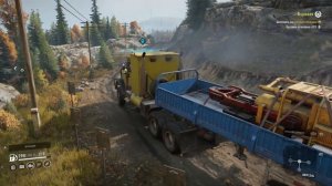 SnowRunner - Буровая (Доставить на буровую площадку: (Блэк-Ривер): Буровая установка