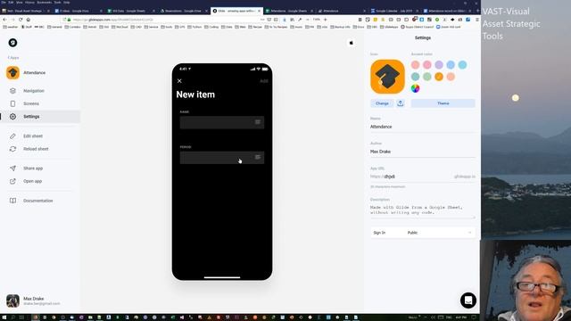 Class Attendance App POC part 1 смотреть онлайн
