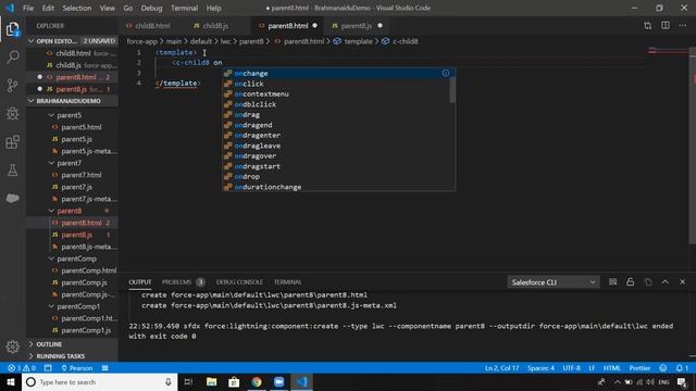 How to pass the user input from Child to Parent in Salesforce LWC смотреть онлайн
