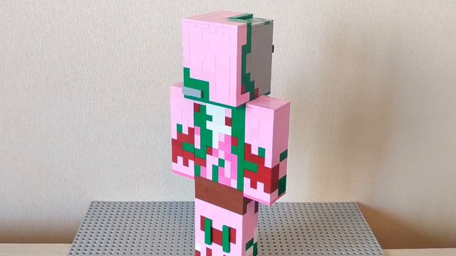 ЛЕГО САМОДЕЛКА - СВИНОЗОМБИ ИЗ ИГРЫ MINECRAFT!!!
