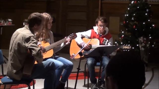 Samuel Blanchard Diehl och Sofia Holmgren spelar Greensleeves med lärare Peter Hallén смотреть онлайн