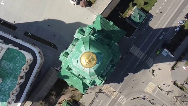 Астрахань, кремль с высоты. Cinematic video. смотреть онлайн